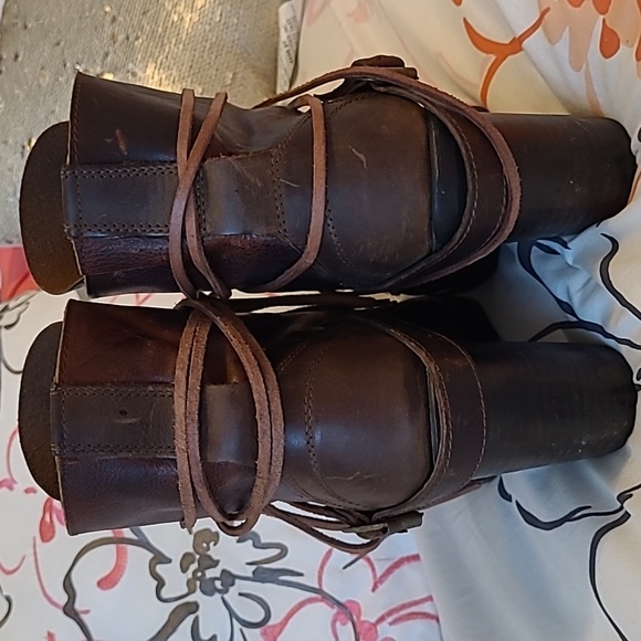 SOLD! Freebird By Steven Billy Cognac Boots Size 8 - Picture 5 of 7